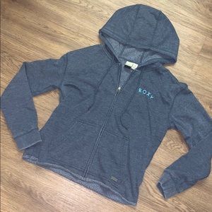 ROXY hooded zip up